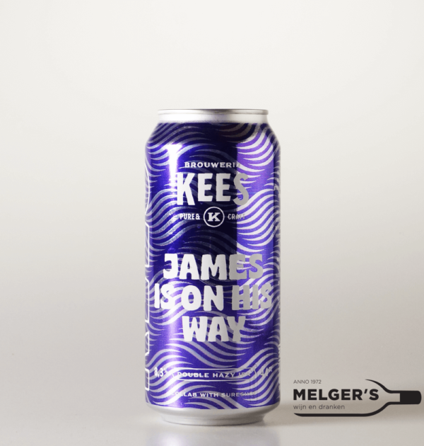 Kees x Sureshot Brewing - James Is On His Way Double Hazy IPA 44cl Blik