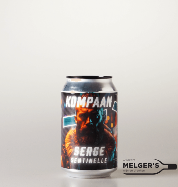Kompaan - Foreign Legion 2023 Serge Sentinelle Red Wine Barrel Aged Imperial Brown Ale 33cl Blik