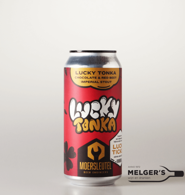 Moersleutel - Lucky Tonka - Tonka, Red Beet & Chocolate Imperial Stout 44cl Blik