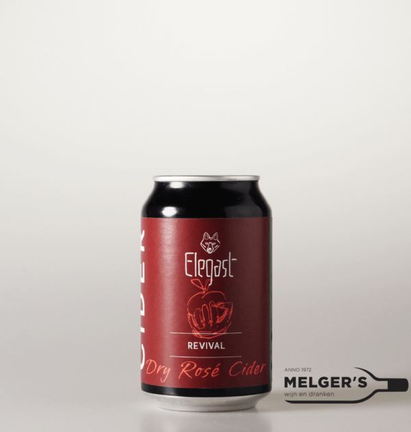 Elegast - Revival Dry Rosé Cider 33cl Blik