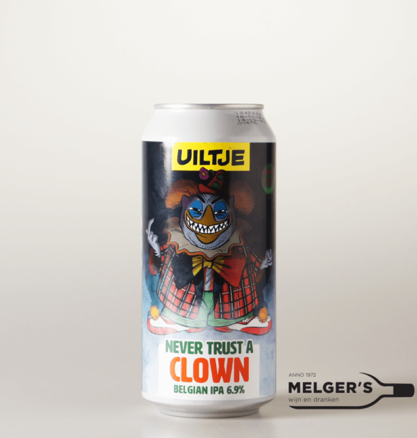 Uiltje - Fresh 'n Fast Never Trust A Clown Belgian IPA 44cl Blik