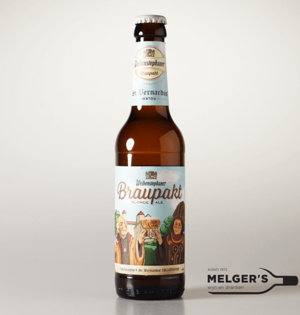 Weihenstephan x St. Bernardus - Weihenstephaner Braupakt Blonde Ale 33cl