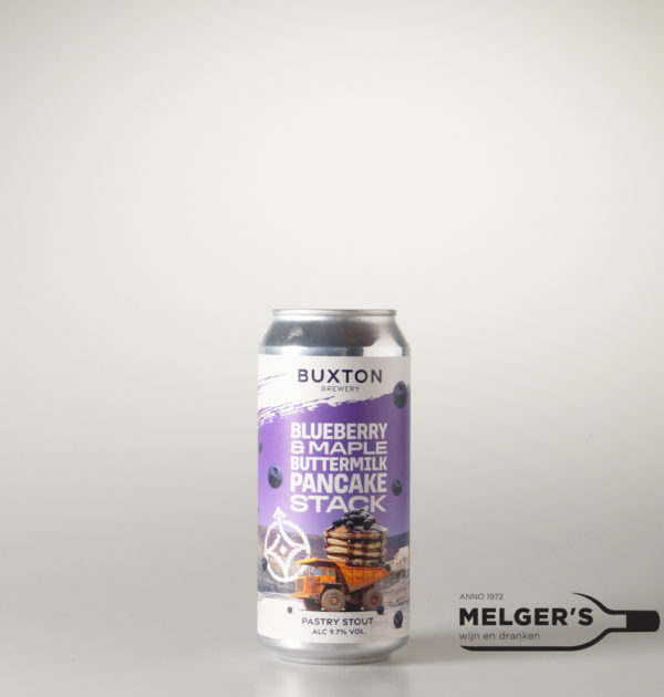 Buxton - Blueberry & Maple Buttermilk Pancake Stack 44cl Blik