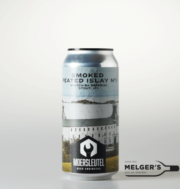 Moersleutel - Smoked Peated Islay No1 Scotch Barrel Aged Imperial Stout 44cl Blik