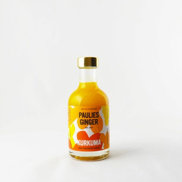 Paulies Ginger Kurkuma 20cl Biologisch