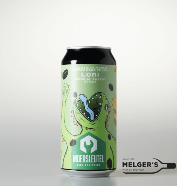 Moersleutel - Lori The Sticky Maple Coffee Cake Champ Imperial Pastry Stout 44cl Blik