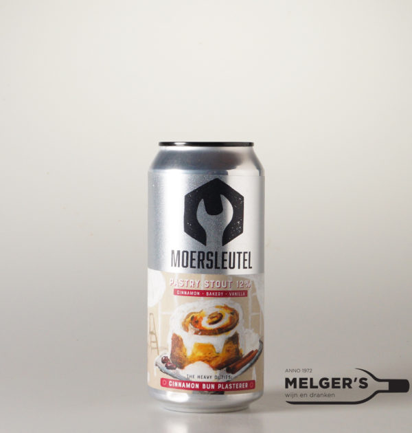 Moersleutel - Pastry Stout - Cinnamon Bun Plasterer blik 44cl