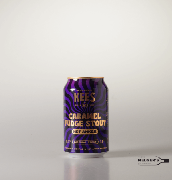 Kees - Caramel Fudge Stout Het Anker Blik 33cl