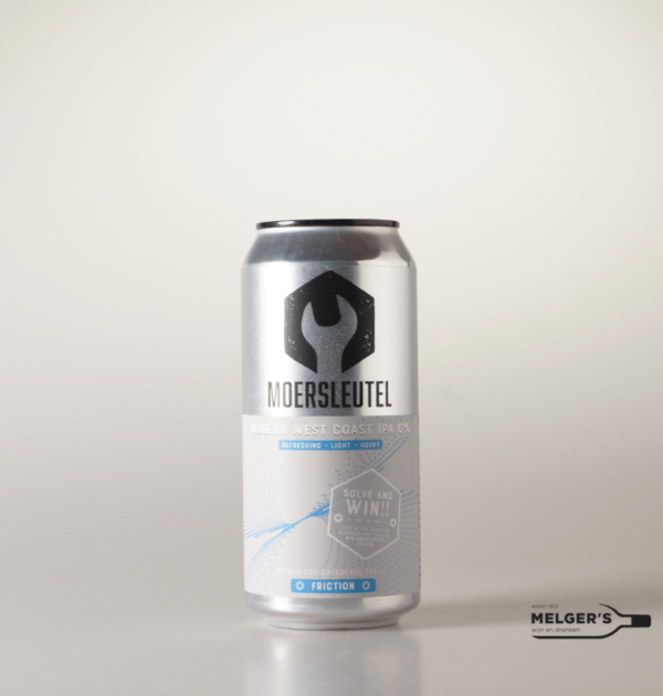 Moersleutel - Friction - Modern West Coast IPA 6% blik 44cl