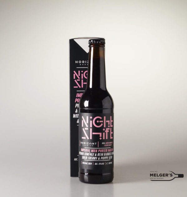 Horizont - Night Shift - Imp. Milk Porter Aged in PX & Rum barrels 33cl