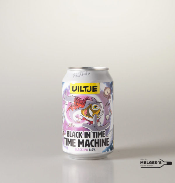 Uiltje - Black In Time - Black IPA 33cl Blik