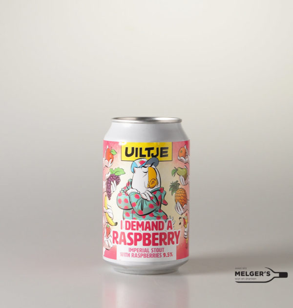 Uiltje - I Demand a Raspberry - Imp. Stout w raspberries 33cl Blik