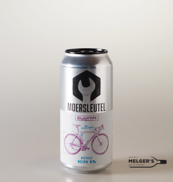 Moersleutel - Blueprints Bicycle NEIPA Blik 44cl