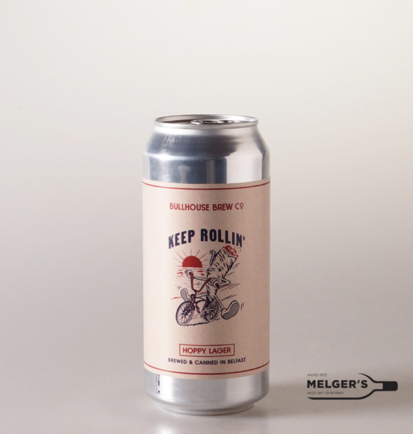Bullhouse Brew - Keep Rollin' - Hoppy Lager Blik 44cl