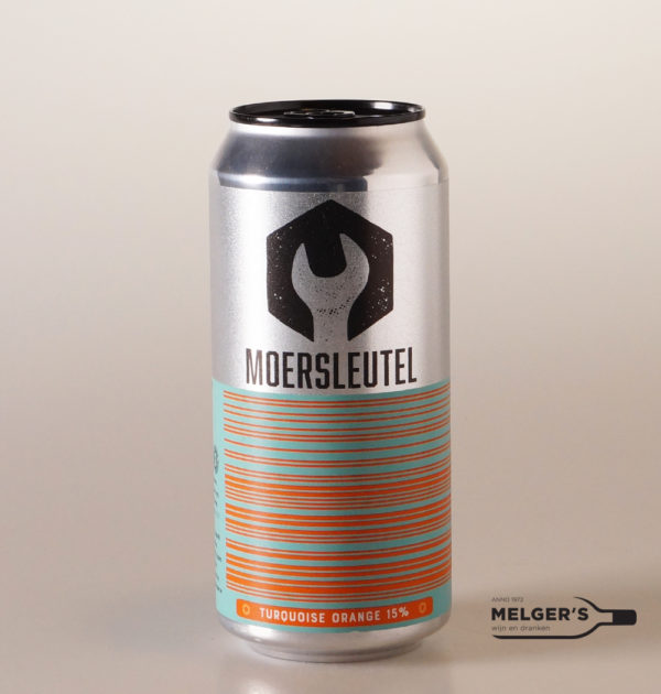 Moersleutel - Barcode Turquoise Orange 44cl