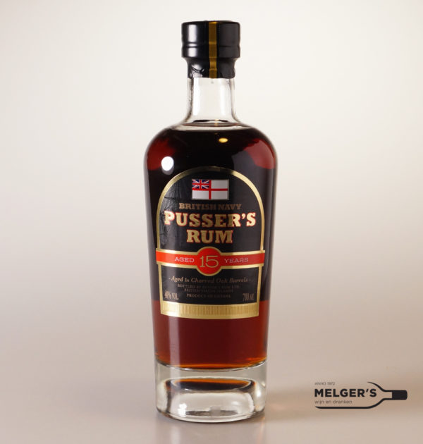 Pusser's British Navy Rum 15Y 70 cl