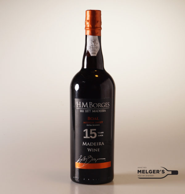 H.M Borges Boal Medium Sweet 15 Year Madeira 75cl