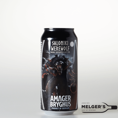 Amager  Saloniki Werewolf Double Dryhopped Hazy New England IPA 44cl Blik - Melgers