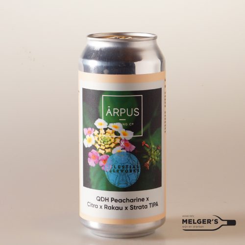 Ārpus x Celestial Beerworks - QDH Peacharine x Citra x Rakau x Strata TIPA 44cl Blik