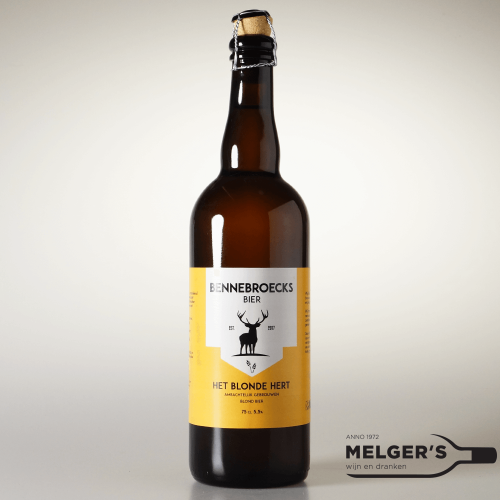 Bennebroecks Bier - Het Blonde Hert Blond 75cl