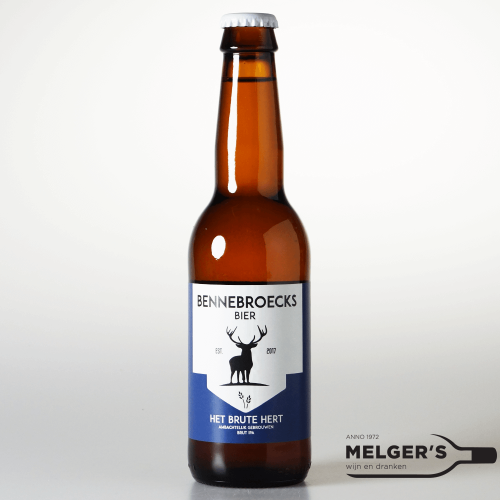 Bennebroecks Bier - Het Brute Hert Brut IPA 33cl