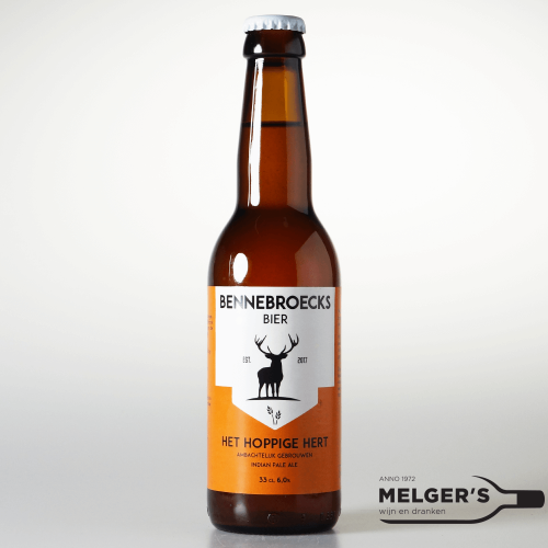 Bennebroecks Bier Het Hoppige Hert India Pale Ale IPA 33cl
