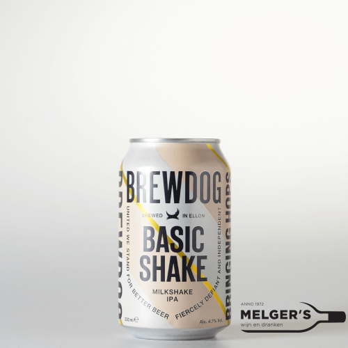 BrewDog  Basic Shake Milkshake IPA 33cl Blik - Melgers