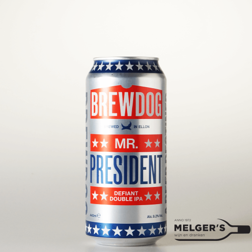 BrewDog - Mr. President Double IPA Blik 44cl v2