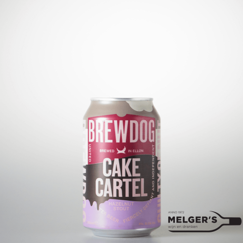 Brewdog - Cake Cartel Hazelnut Stout 33cl Blik