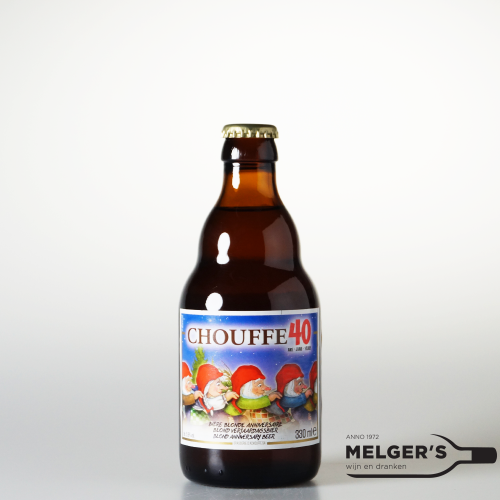 Chouffe  Chouffe 40th Birthday Edition Blond 33cl - Melgers