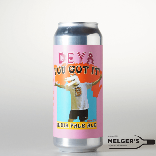 DEYA Brewing  You Got It! New England IPA Blik 50cl - Melgers