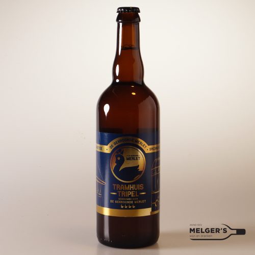 De Gekroonde Merlet – Tramhuis Tripel 75cl De Gekroonde Merlet - Tramhuis Tripel 75cl