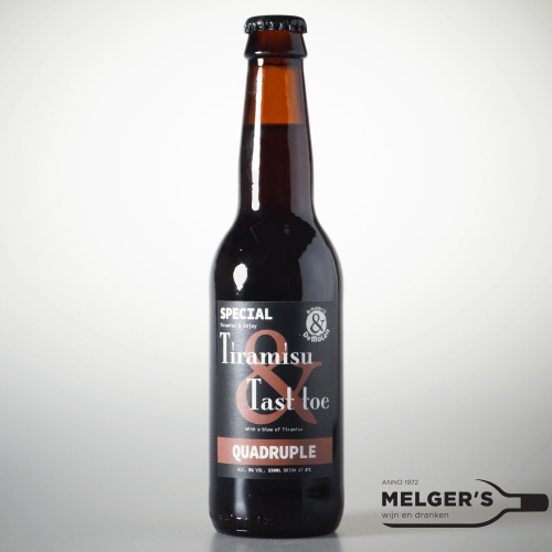 De Molen   Tiramisu & Tast Toe Quadrupel 33cl - Melgers