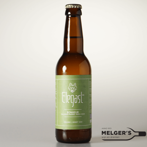 Elegast - Bonheur Calvados Barrel Aged Cider 32cl Biologisch