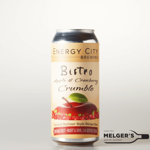 Energy City - Bistro Apple & Cranberry Crumble Fruited Berliner Weisse Blik 47,3cl