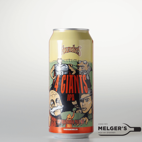 Founders  4 Giants Imperial IPA 47,3cl Blik - Melgers