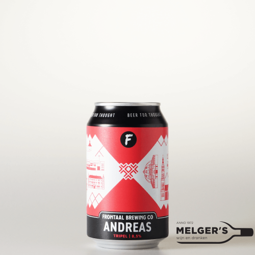Frontaal - Andreas Tripel 33cl Blik