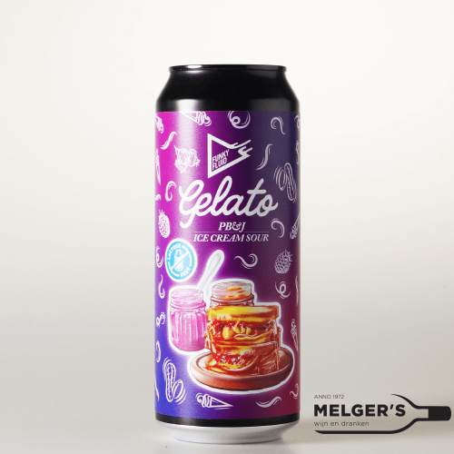 Funky Fluid - Gelato PB&J Ice Cream Smoothie Sour Ale 50cl Blik
