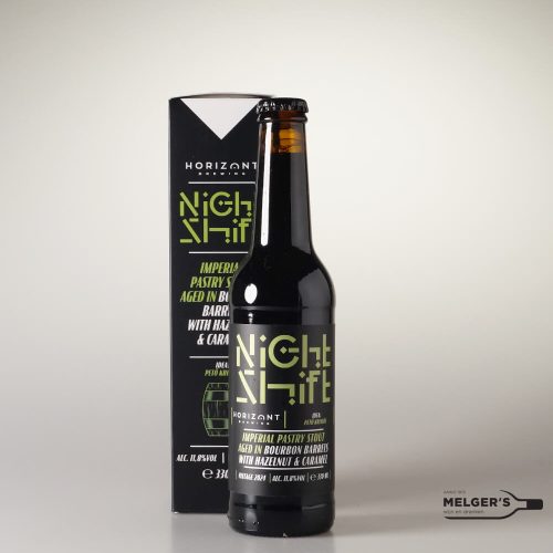 Horizont - Night Shift - Imp. Pastry Stout Aged in Bourbon Barrels with Hazelnut & Caramel 33cl