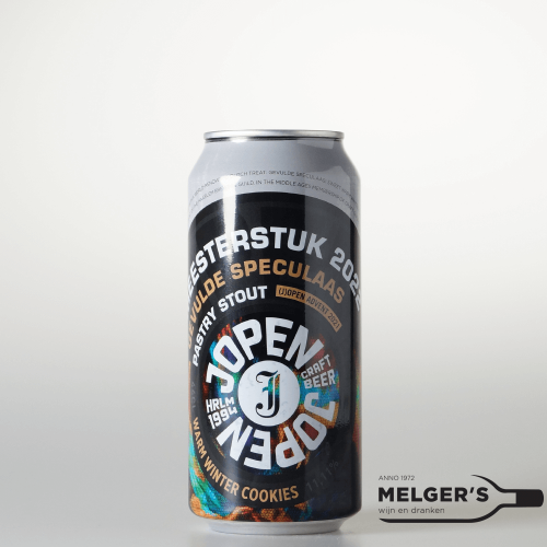 Jopen  Meesterstuk 2022 Gevulde Speculaas Pastry Stout 44cl Blik - Melgers