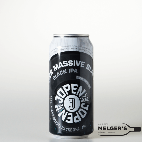 Jopen  Super Massive Double Black IPA 44cl Blik - Melgers