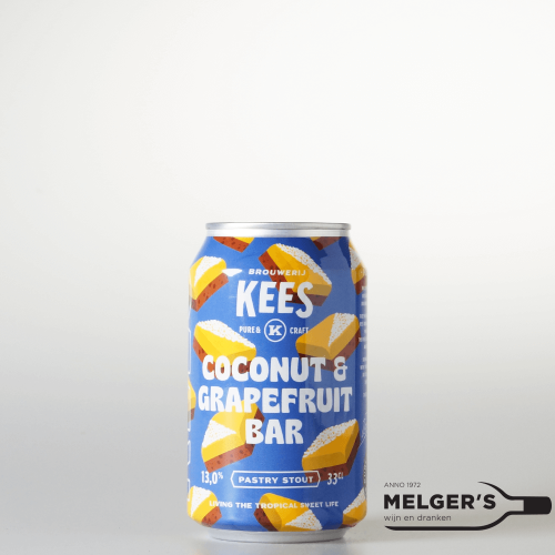 Kees  Coconut & Grapefruit Pastry Stout 33cl Blik - Melgers