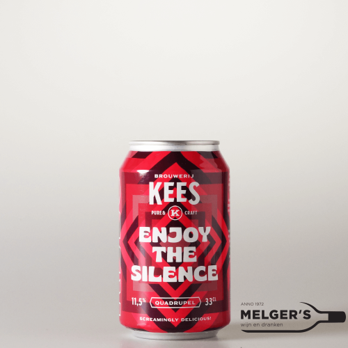 Kees - Enjoy the Silence Quadrupel 33cl Blik