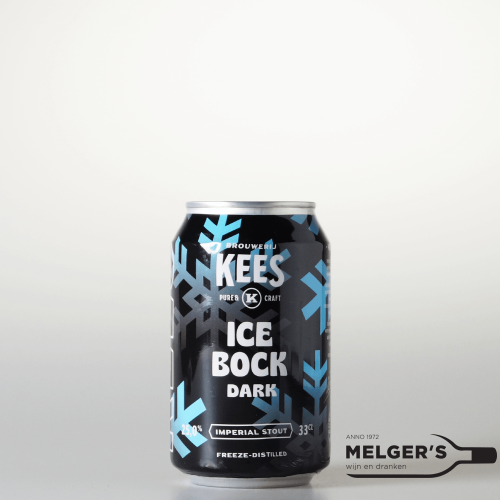 Kees  Icebock Dark Freeze Distilled Beer Imperial Stout 33cl Blik - Melgers