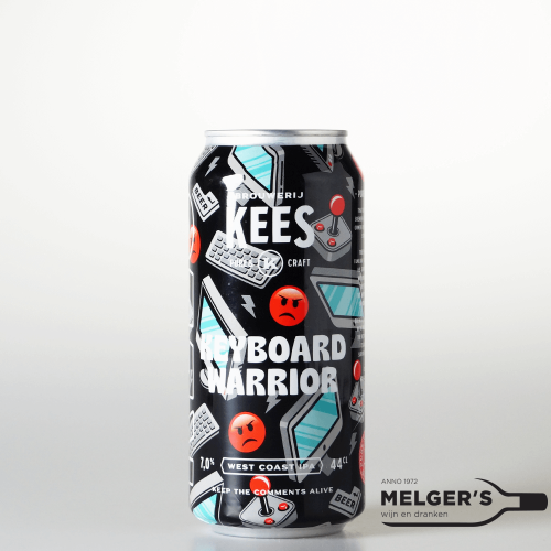 Kees  Keyboard Warrior West Coast IPA 44cl Blik - Melgers