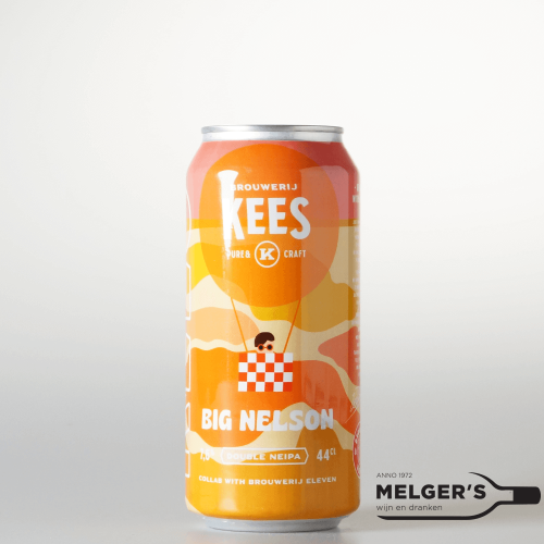 Kees x Brouwerij Eleven  Big Nelson Double New England IPA Blik 33cl - Melgers