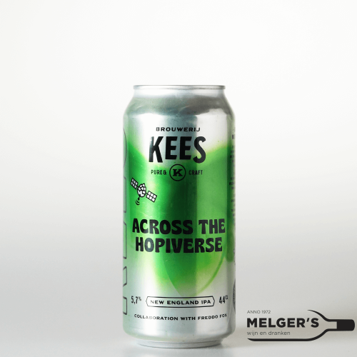 Kees x Freddo Fox  Across The Hopiverse New England IPA 44cl Blik - Melgers