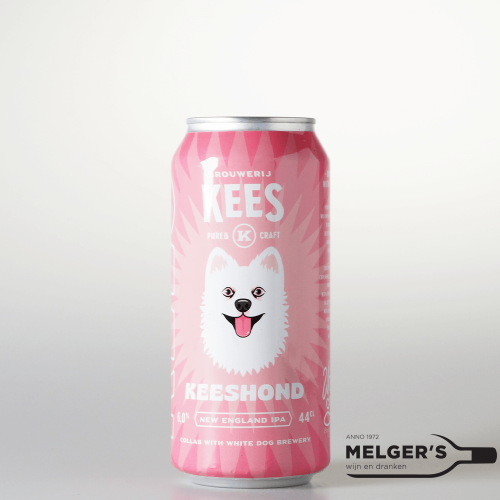 Kees x White Dog  Keeshond New England IPA 44cl Blik - Melgers