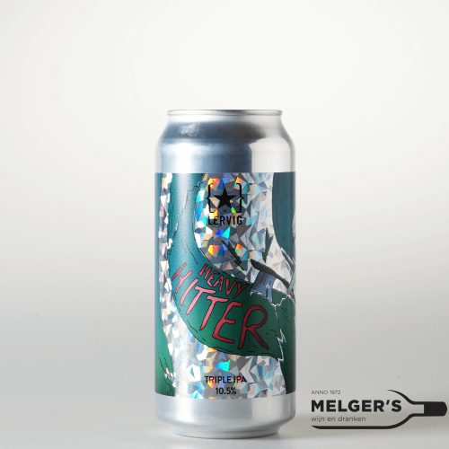 Lervig  Heavy Hitter Triple IPA 44cl Blik - Melgers