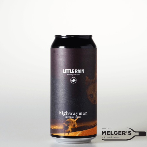 Little Rain  Highwayman Imperial Porter 44cl Blik - Melgers